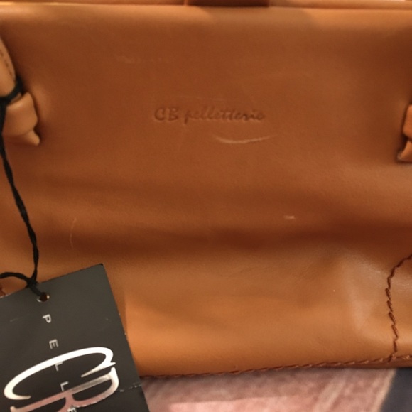 CB Pelletterie Italian Leather Handbag - Picture 2 of 8